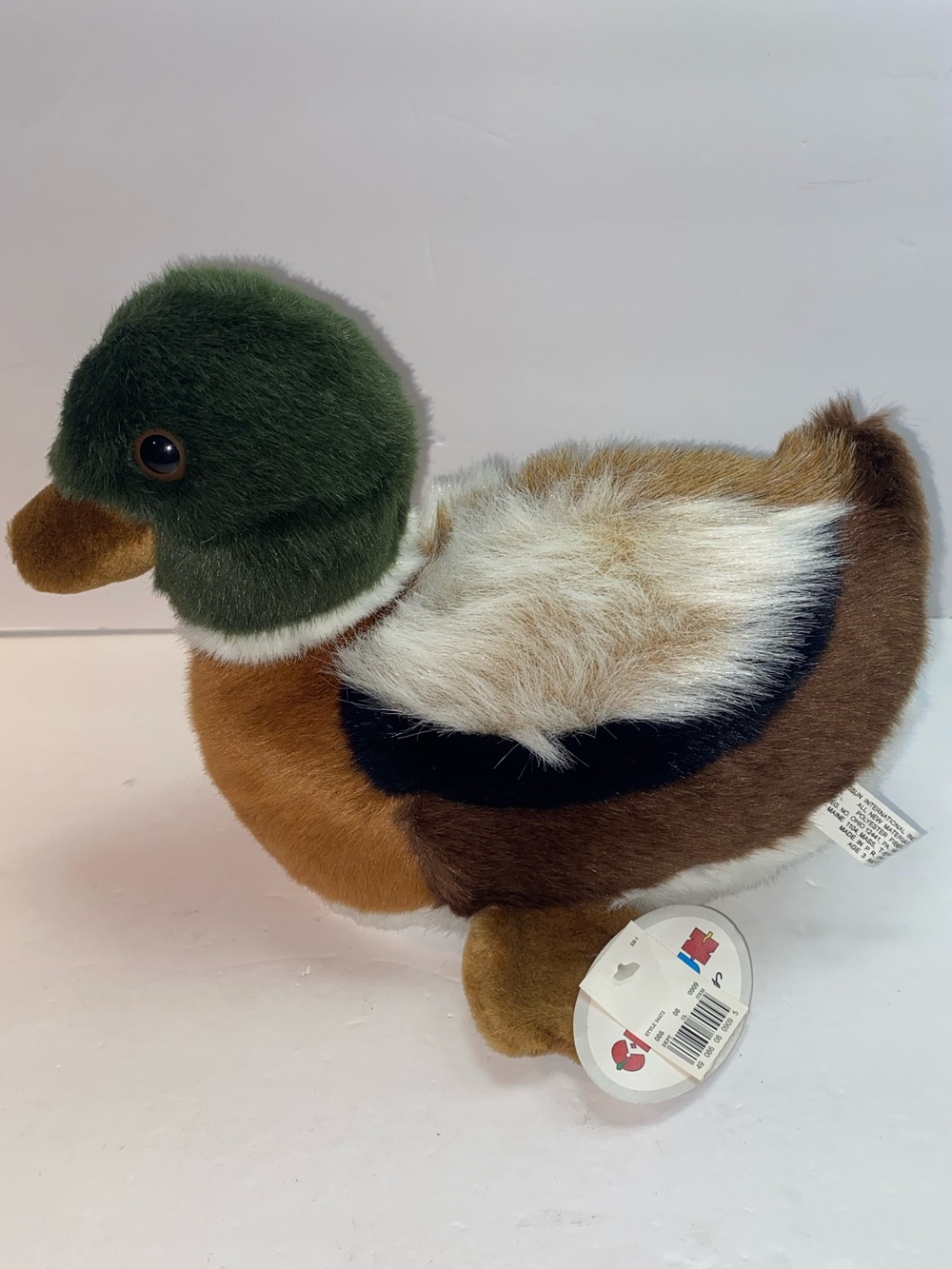Mallard duck plush 10inch